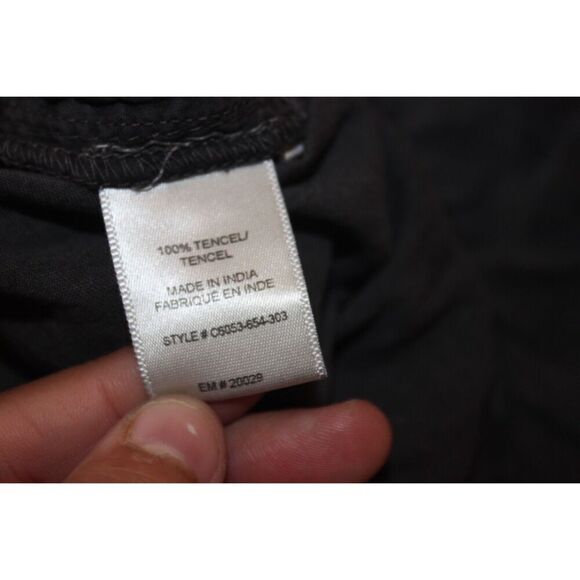 ANTHROPOLOGIE Cloth and Stone Wide Leg Cropped Jumpsuit Strapless in Medium - Picture 10 of 10